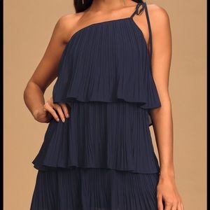 NEW Lulu’s one shoulder mini dress
